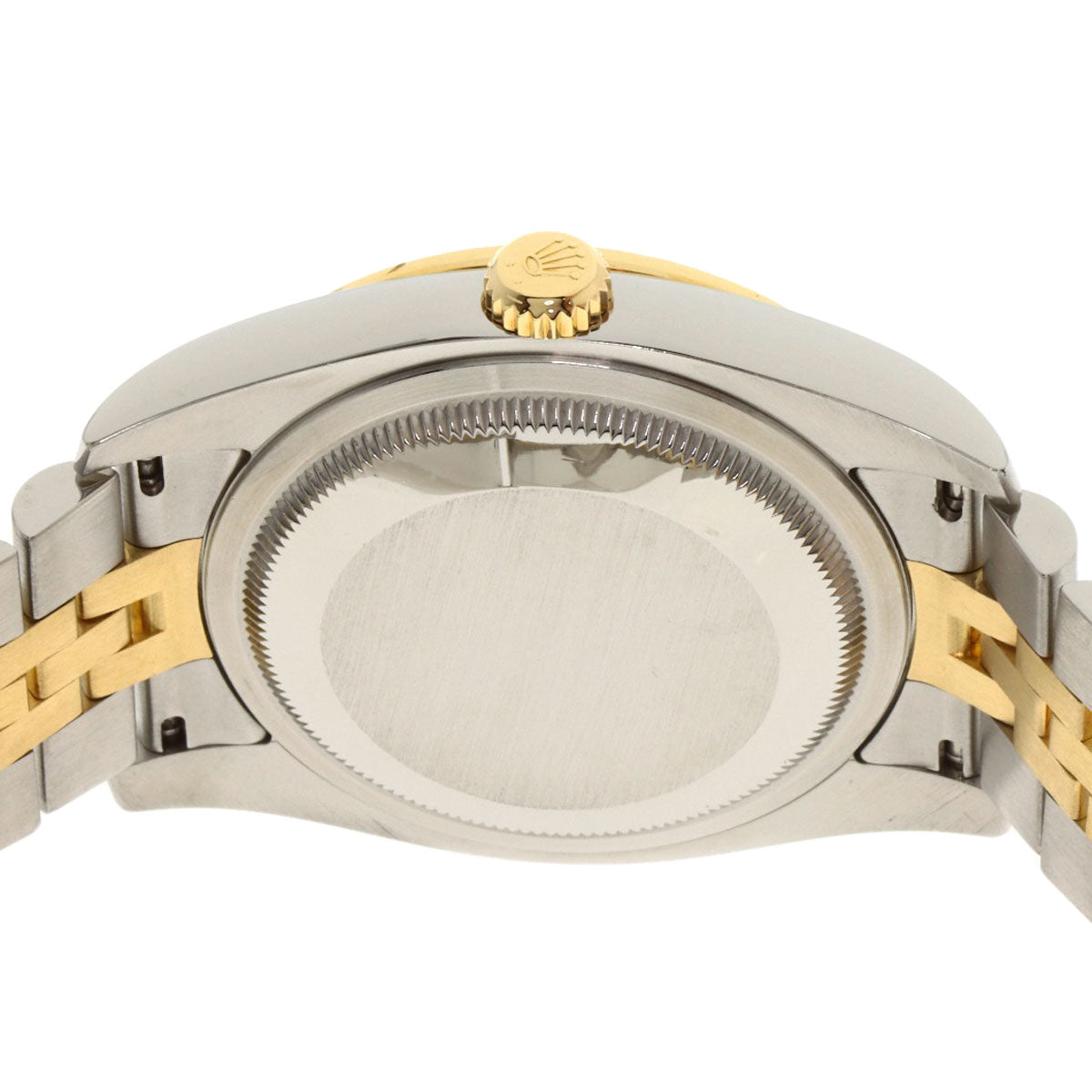 ROLEX ロレックス 116243G デイトジャスト 10P ベゼル ダイヤモンド 腕時計 SS メンズ 中古