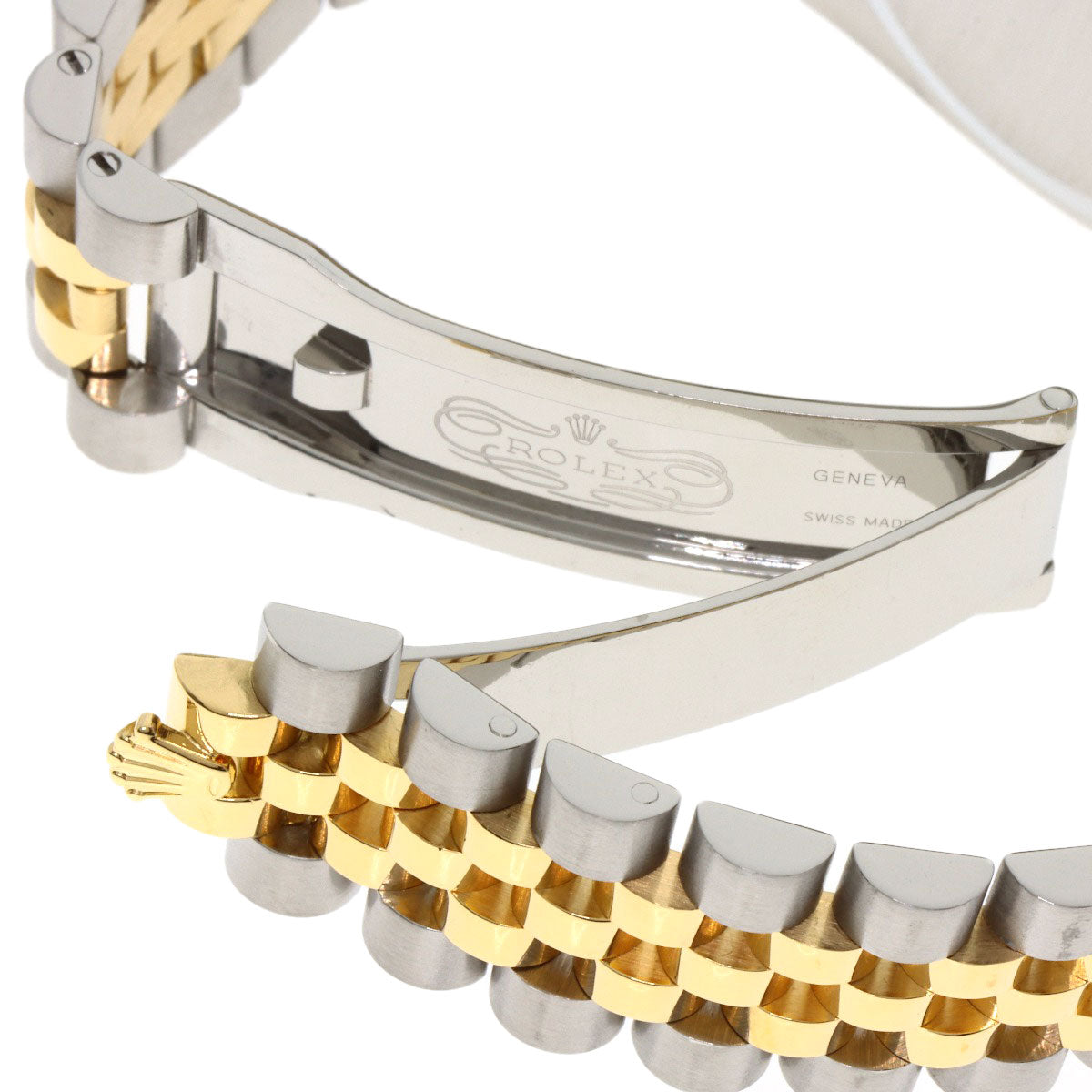 ROLEX ロレックス 116243G デイトジャスト 10P ベゼル ダイヤモンド 腕時計 SS メンズ 中古