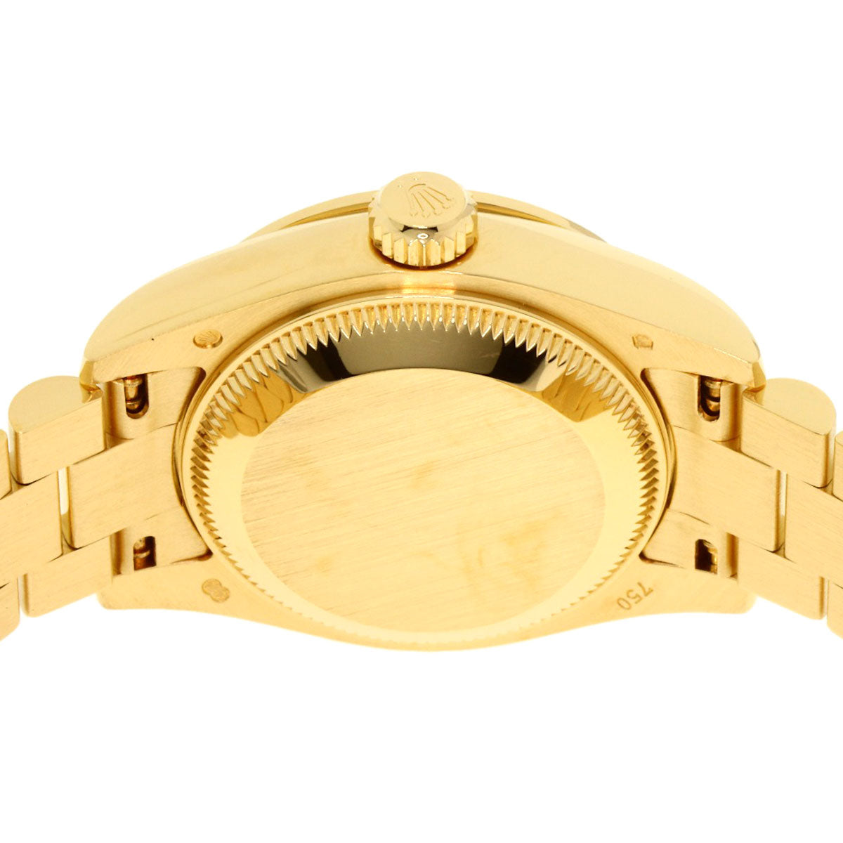 ROLEX ロレックス 179138G デイトジャスト 10P ベゼルダイヤモンド 腕時計 K18YG レディース 中古