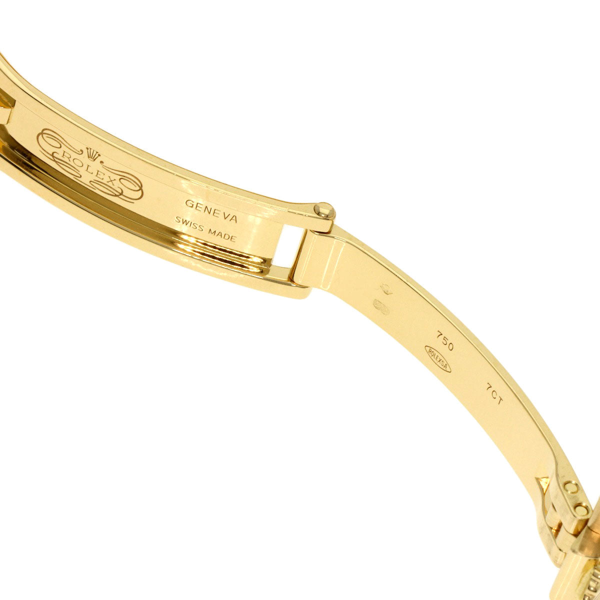 ROLEX ロレックス 179138G デイトジャスト 10P ベゼルダイヤモンド 腕時計 K18YG レディース 中古
