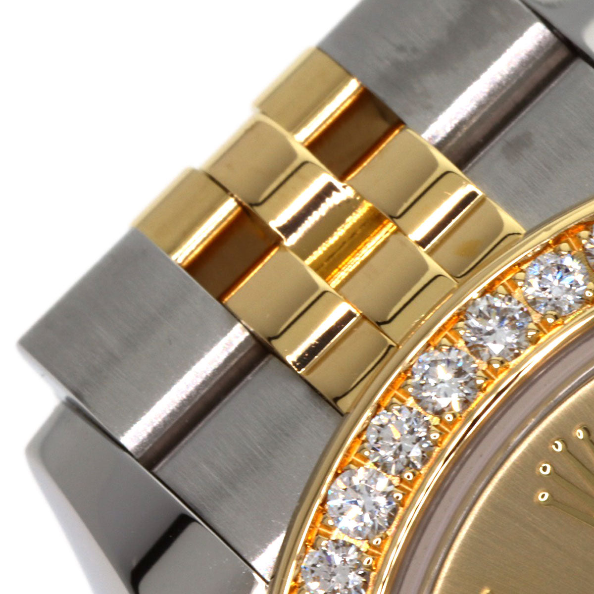 ROLEX ロレックス 279383RBR デイトジャスト スター IX ベゼルダイヤモンド 腕時計 SS レディース 中古