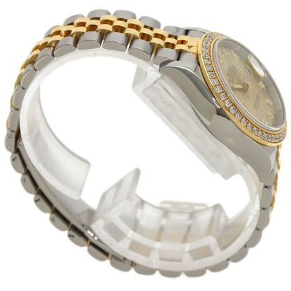 ROLEX ロレックス 279383RBR デイトジャスト スター IX ベゼルダイヤモンド 腕時計 SS レディース 中古
