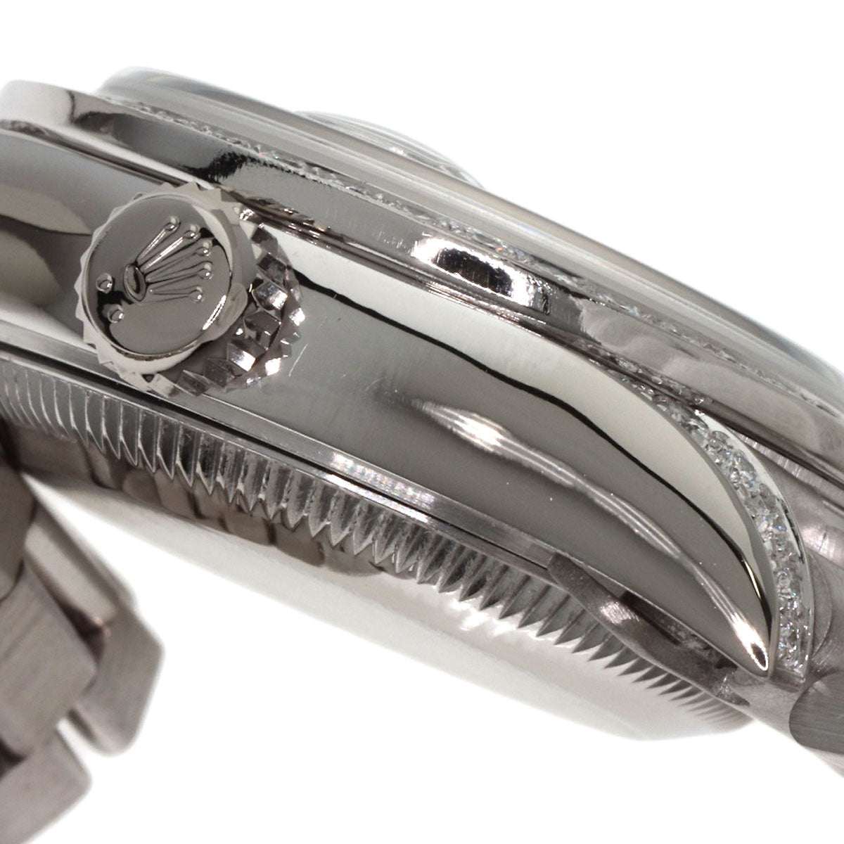 ROLEX ロレックス 69159 デイトジャスト ダイヤモンド 腕時計 K18WG レディース 中古