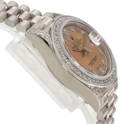 ROLEX ロレックス 69159 デイトジャスト ダイヤモンド 腕時計 K18WG レディース 中古