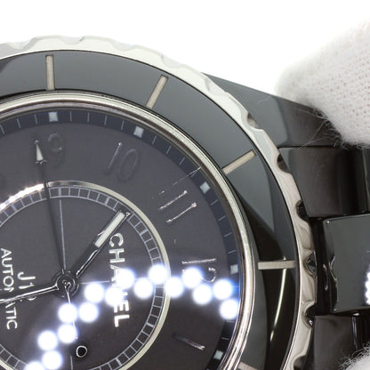 CHANEL シャネル H3829 J12 38mm インテンスブラック 腕時計 セラミック メンズ 中古