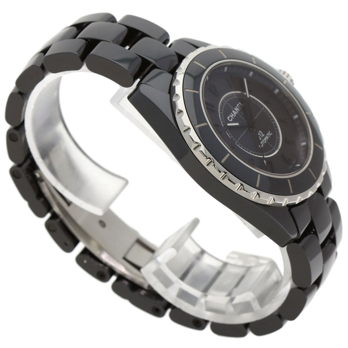 CHANEL シャネル H3829 J12 38mm インテンスブラック 腕時計 セラミック メンズ 中古