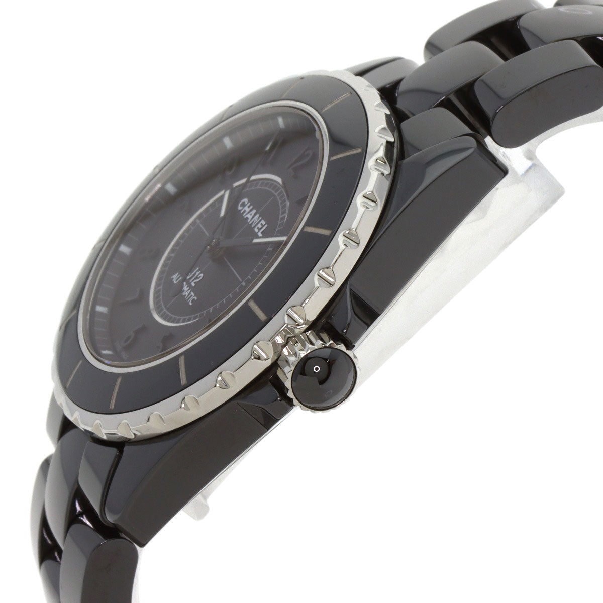 CHANEL シャネル H3829 J12 38mm インテンスブラック 腕時計 セラミック メンズ 中古