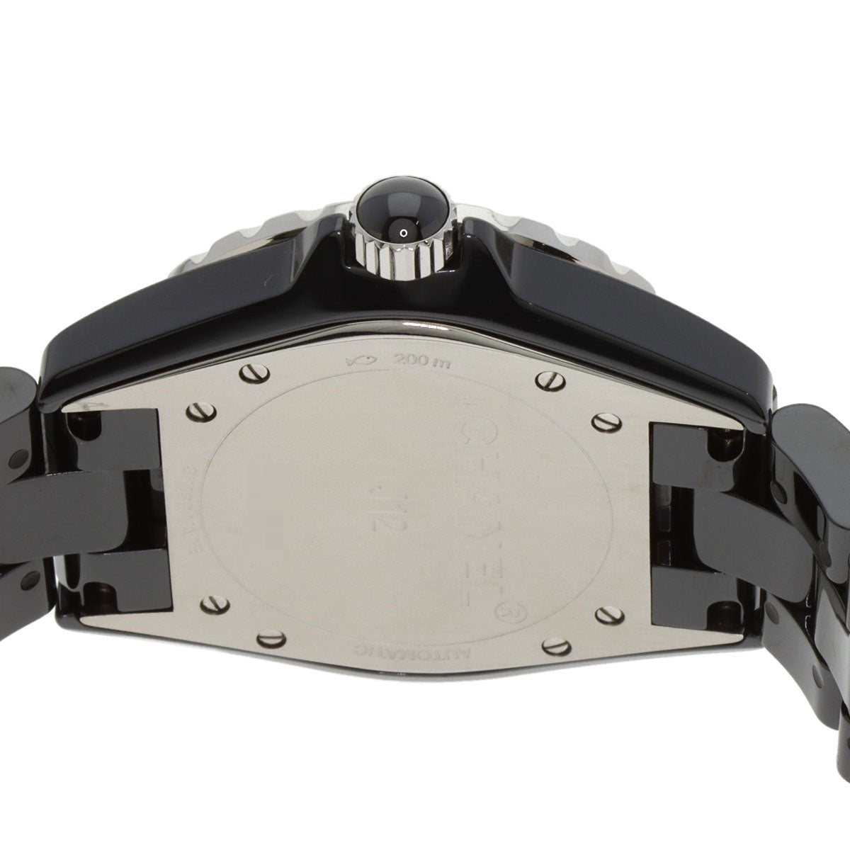 CHANEL シャネル H3829 J12 38mm インテンスブラック 腕時計 セラミック メンズ 中古
