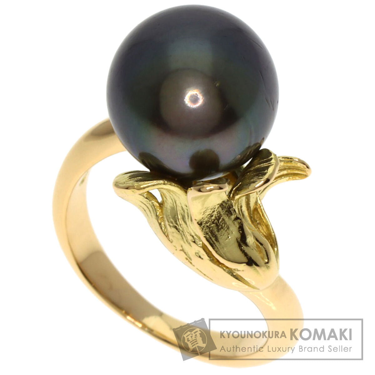 タサキ ブラックパール 真珠 リング・指輪 中古 商品画像1