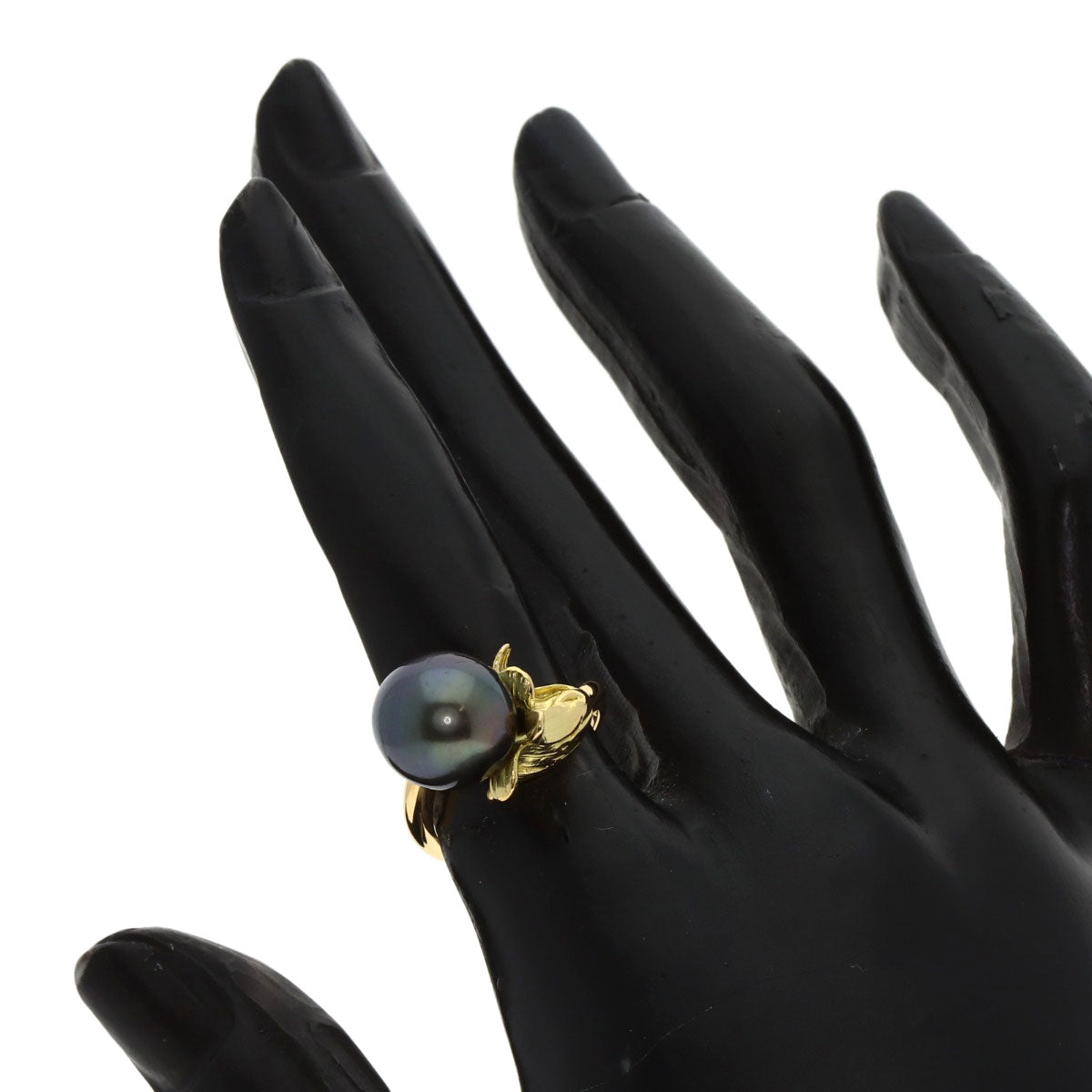 タサキ ブラックパール 真珠 リング・指輪 中古 商品画像7