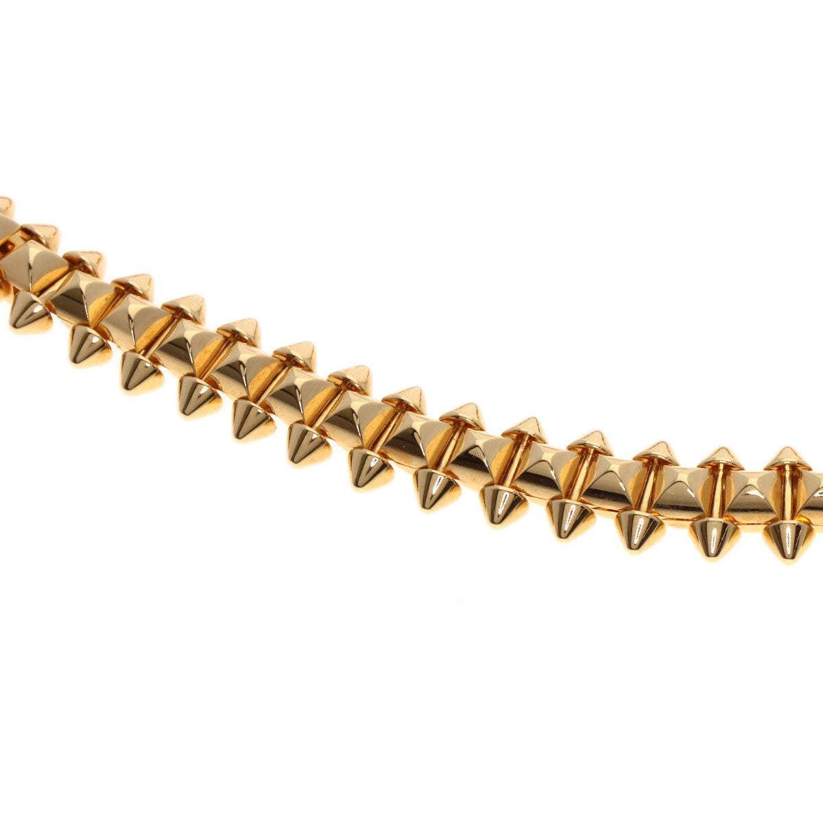 CARTIER カルティエ クラッシュ ドゥ カルティエ フレキシブル ミディアム モデル #21 ブレスレット K18PG レディース 中古