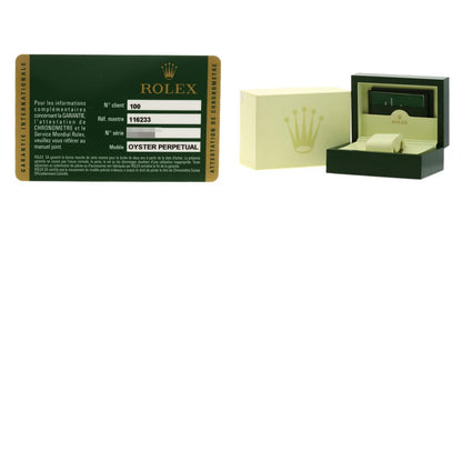 ROLEX ロレックス 116233G デイトジャスト 10P ダイヤモンド 腕時計 SS メンズ 中古