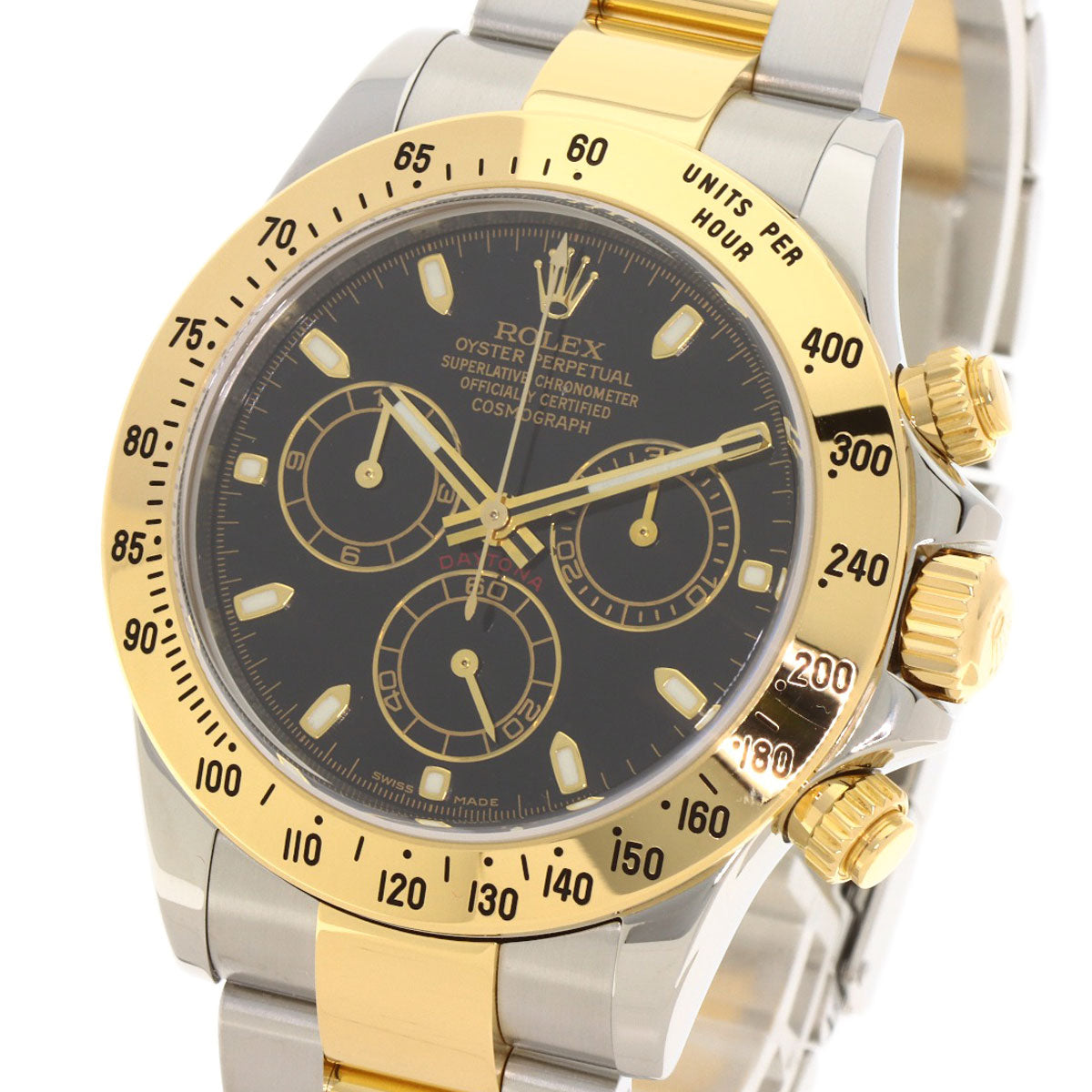ROLEX ロレックス 116523 コスモグラフ デイトナ 腕時計 SS メンズ 中古