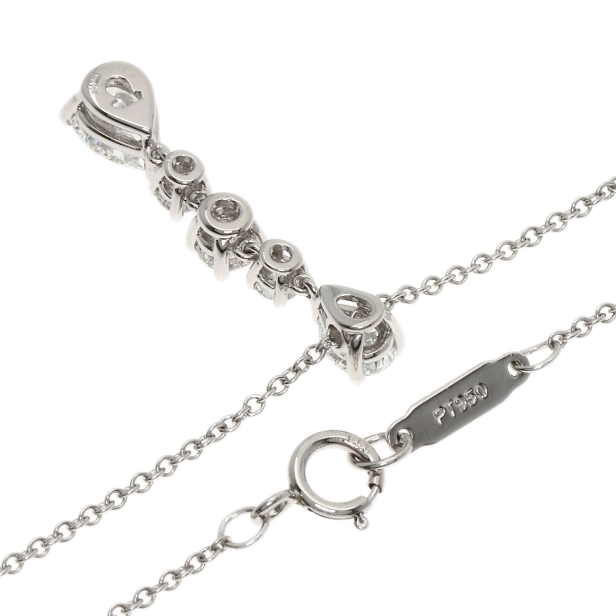 ティファニー スウィングドロップ ペアシェイプ ダイヤモンド ネックレス 中古 商品画像3