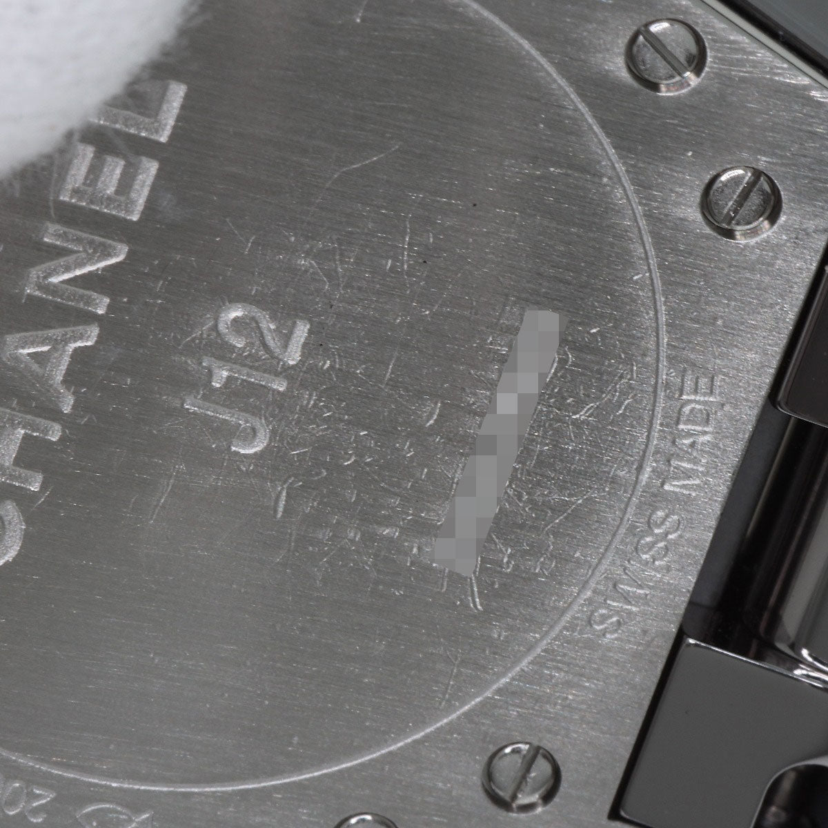 CHANEL シャネル H3241 J12 33mm クロマティック 33mm 12P ダイヤモンド 腕時計 チタンセラミック レディース 中古