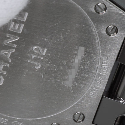 CHANEL シャネル H3241 J12 33mm クロマティック 33mm 12P ダイヤモンド 腕時計 チタンセラミック レディース 中古