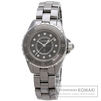 シャネル H3241 J12 33mm クロマティック 33mm 12P ダイヤモンド 腕時計 中古 商品画像1