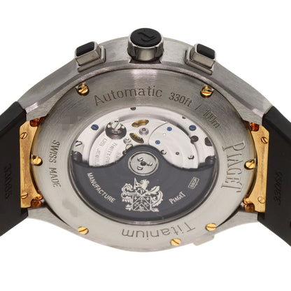 PIAGET ピアジェ GOA36002 ポロ45 フライバック クロノグラフ 腕時計 チタン メンズ 中古