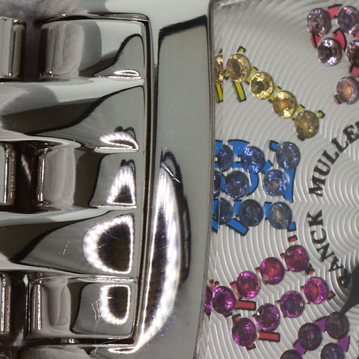 FRANCK MULLER フランクミュラー 2252 QZ MAG COL トノウカーベックス マジックカラー 腕時計 SS レディース 中古
