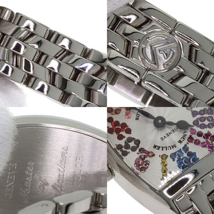 FRANCK MULLER フランクミュラー 2252 QZ MAG COL トノウカーベックス マジックカラー 腕時計 SS レディース 中古