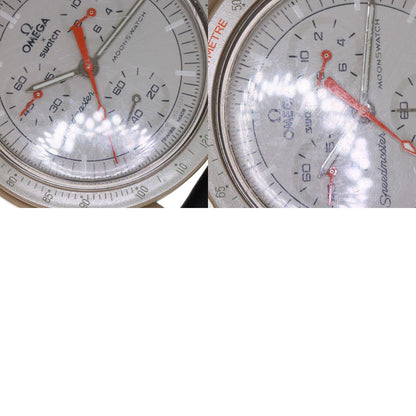 Swatch スウォッチ SO33C100 オメガコラボ ムーンスウォッチ MISSON TO JUPITER 腕時計 セラミック メンズ 中古