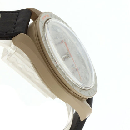 Swatch スウォッチ SO33C100 オメガコラボ ムーンスウォッチ MISSON TO JUPITER 腕時計 セラミック メンズ 中古