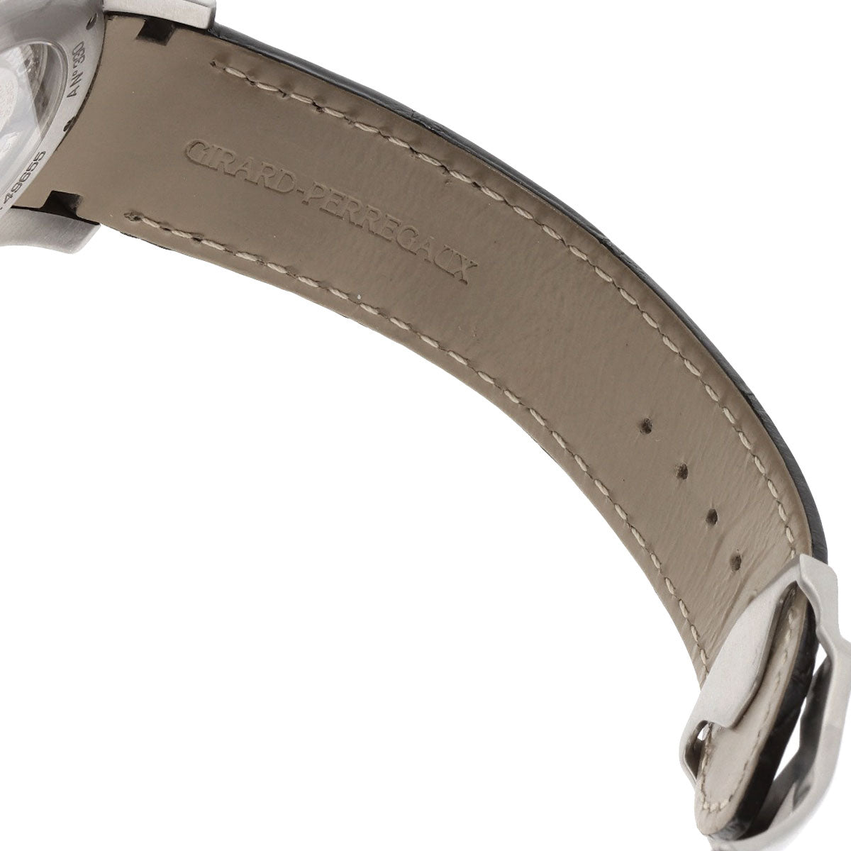 GIRARD-PERREGAUX ジラール・ペルゴ 49655-11-231-BB6A トラベラームーンフェイズ&GMT 腕時計 SS メンズ 中古