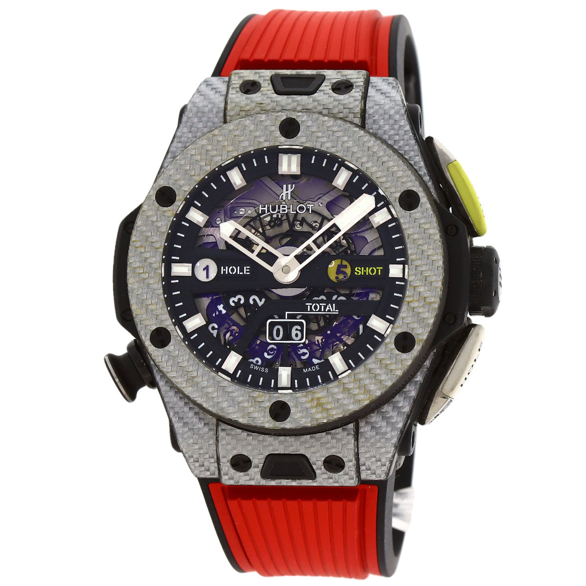 HUBLOT ウブロ 416.YS.1120VR ビッグバン ウニコ ゴルフ 腕時計 カーボン メンズ 中古