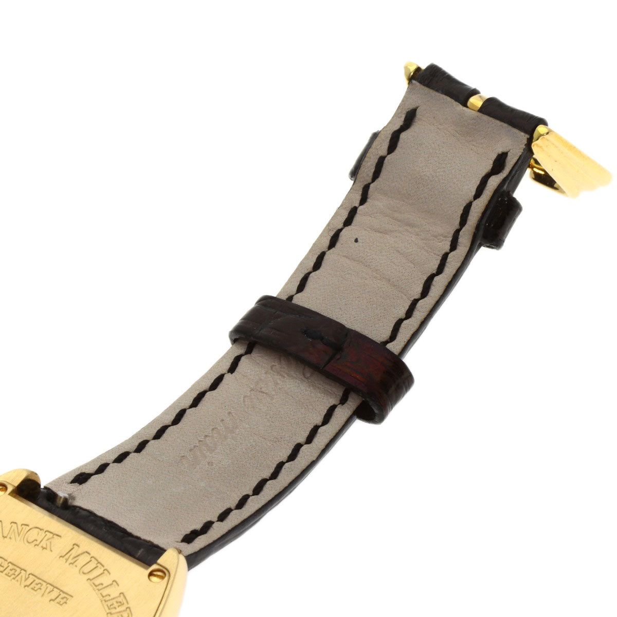 FRANCK MULLER フランクミュラー 7502QZ トノウカーベックス カラードリームス 腕時計 K18YG レディース 中古