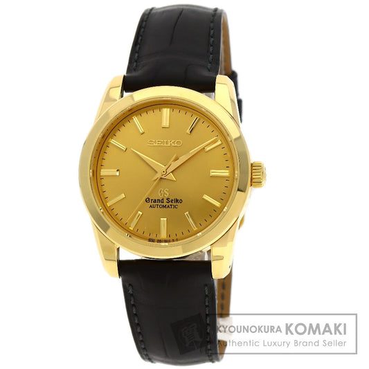 SEIKO セイコー SBGR002 9S51-0010 グランドセイコー ラウンドフェイス 腕時計 K18YG メンズ 中古
