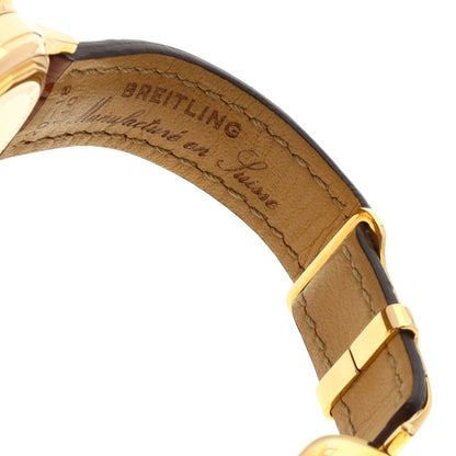 BREITLING ブライトリング R47350 モンブリアン 40S R47350 日本限定100本 腕時計 K18PG ボーイズ 中古