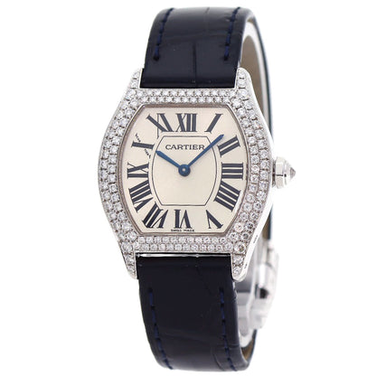 CARTIER カルティエ W504931 トーチュSM ダイヤモンド 腕時計 K18WG レディース 中古