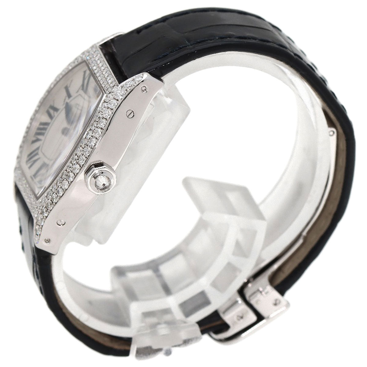 CARTIER カルティエ W504931 トーチュSM ダイヤモンド 腕時計 K18WG レディース 中古