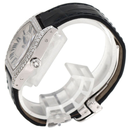 CARTIER カルティエ W504931 トーチュSM ダイヤモンド 腕時計 K18WG レディース 中古