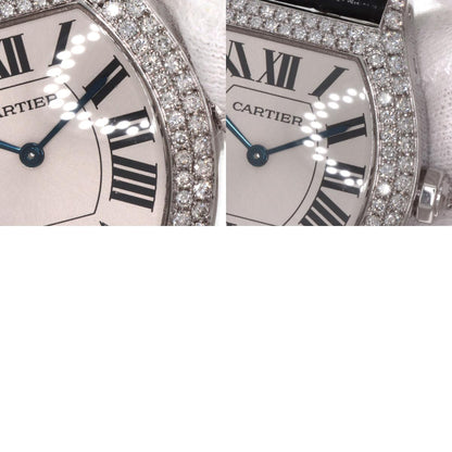 CARTIER カルティエ W504931 トーチュSM ダイヤモンド 腕時計 K18WG レディース 中古
