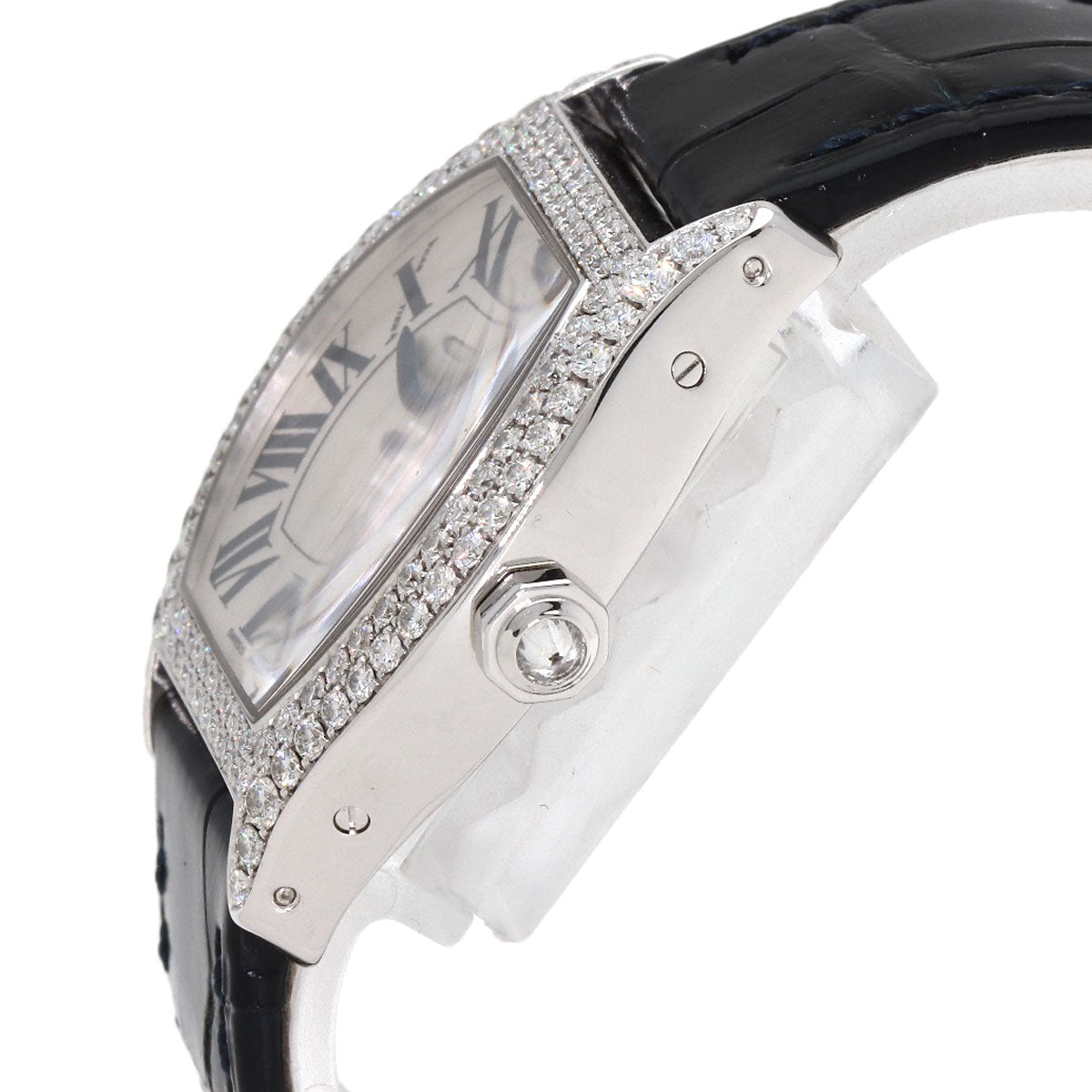CARTIER カルティエ W504931 トーチュSM ダイヤモンド 腕時計 K18WG レディース 中古