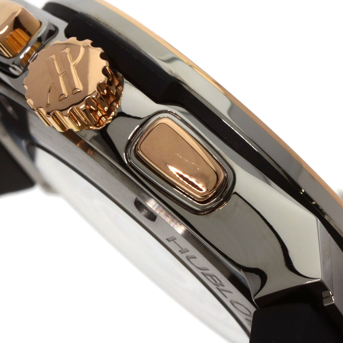 HUBLOT ウブロ 521.N0.1181.RX クラシック フュージョン クロノグラフ キングゴールド 腕時計 チタニウム メンズ 中古