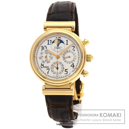 IWC アイダブリューシー IW375811 ダ ヴィンチ パーペチュアル カレンダー IW375811 腕時計 K18PG メンズ 中古