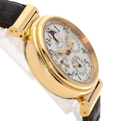 IWC アイダブリューシー IW375811 ダ ヴィンチ パーペチュアル カレンダー IW375811 腕時計 K18PG メンズ 中古