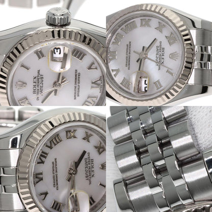ロレックス 179174NR デイトジャスト 10P ダイヤモンド 腕時計 中古 商品画像17