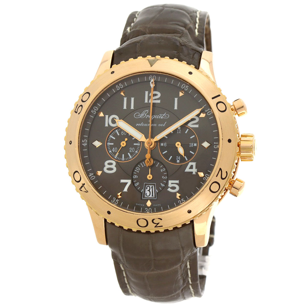 Breguet ブレゲ 3810BR/92/9ZU トランスアトランティック タイプXXI 腕時計 K18PG メンズ 中古