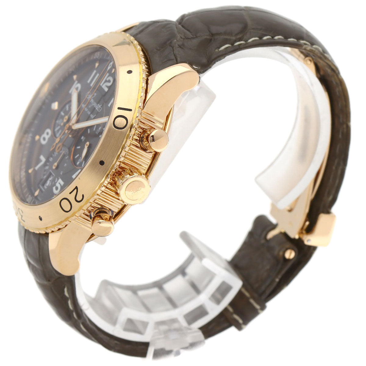 Breguet ブレゲ 3810BR/92/9ZU トランスアトランティック タイプXXI 腕時計 K18PG メンズ 中古
