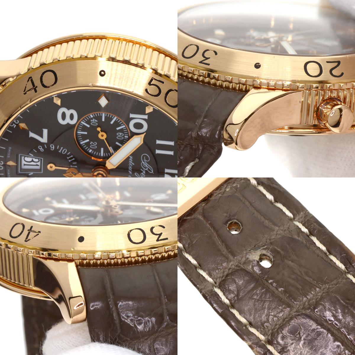 Breguet ブレゲ 3810BR/92/9ZU トランスアトランティック タイプXXI 腕時計 K18PG メンズ 中古