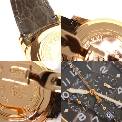 Breguet ブレゲ 3810BR/92/9ZU トランスアトランティック タイプXXI 腕時計 K18PG メンズ 中古