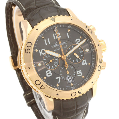 Breguet ブレゲ 3810BR/92/9ZU トランスアトランティック タイプXXI 腕時計 K18PG メンズ 中古