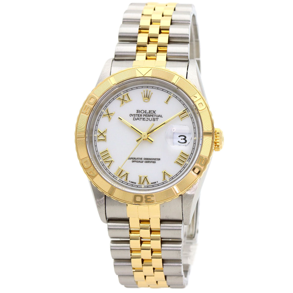 ROLEX ロレックス 16263 デイトジャスト サンダーバード 腕時計 SS メンズ 中古