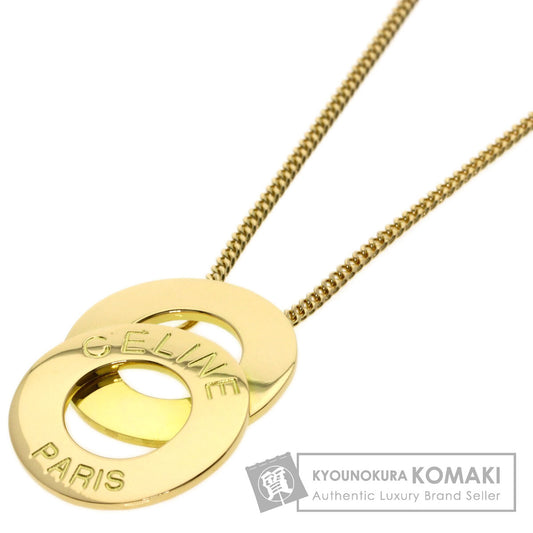 セリーヌ ダブルサークル ネックレス 中古 商品画像1