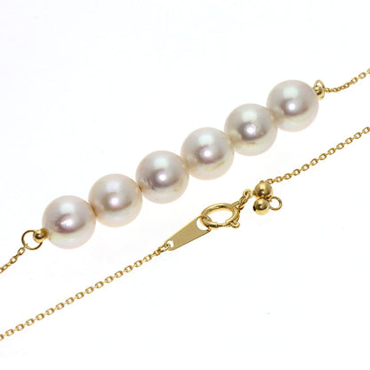 SELECT JEWELRY セレクトジュエリー パール 真珠 ネックレス K18YG レディース 中古