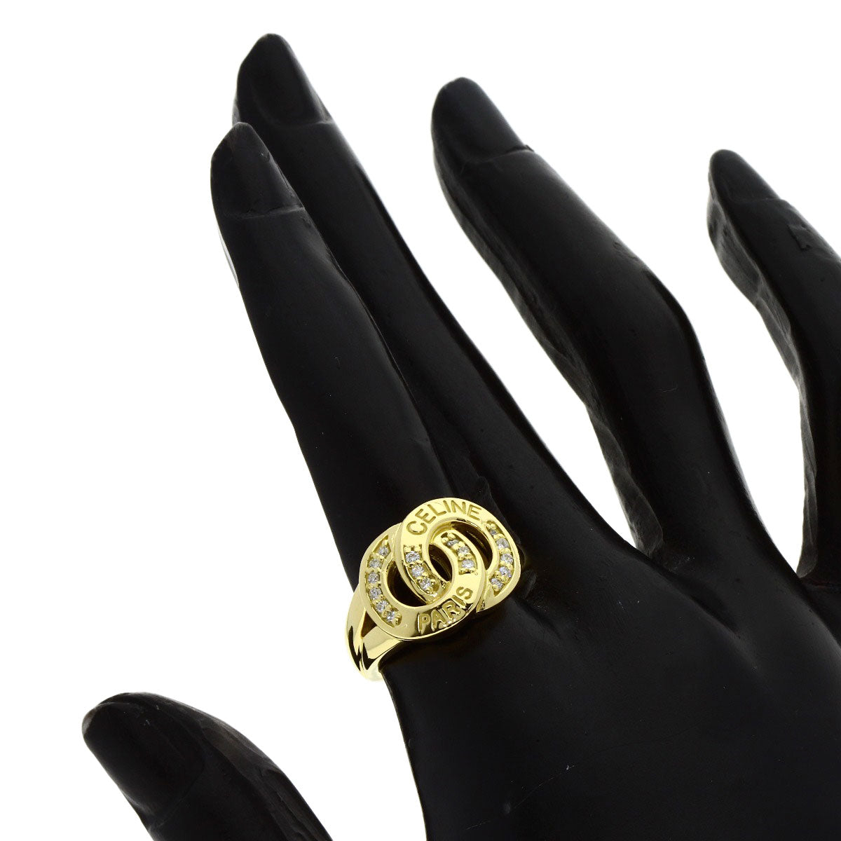 セリーヌ ロゴ ダイヤモンド リング・指輪 中古 商品画像8