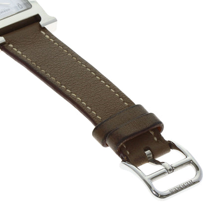 HERMES エルメス HH1.210 Hウォッチ 腕時計 SS レディース 中古
